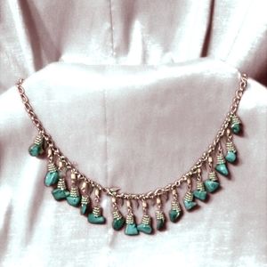 Green Turquoise Choker from India
